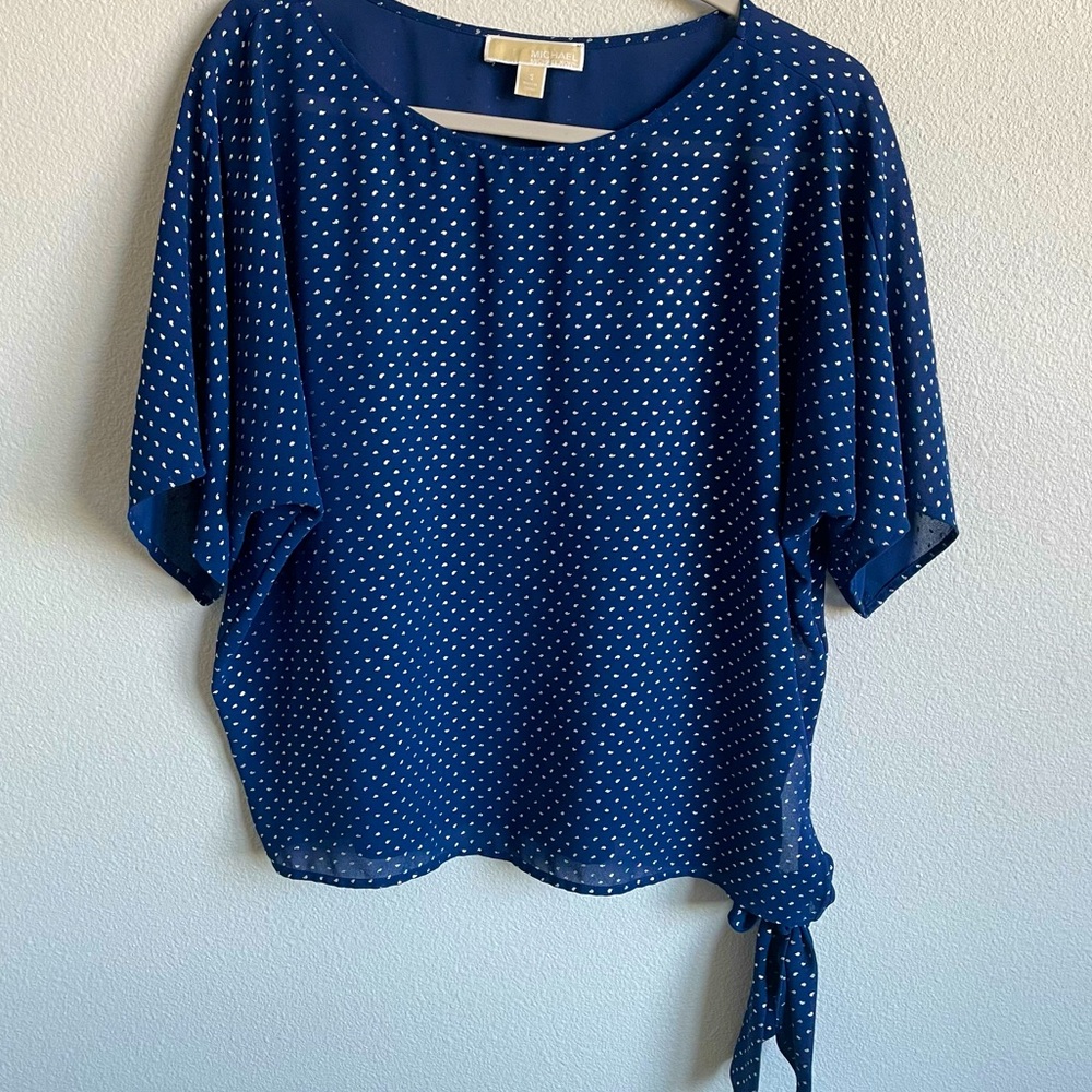 Michael Kors Polka-dotted Blouse